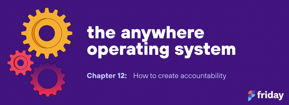 Chapter 12: How to create accountability from afar